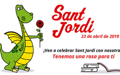 ¡Ven a celebrar Sant Jordi con nosotros!
